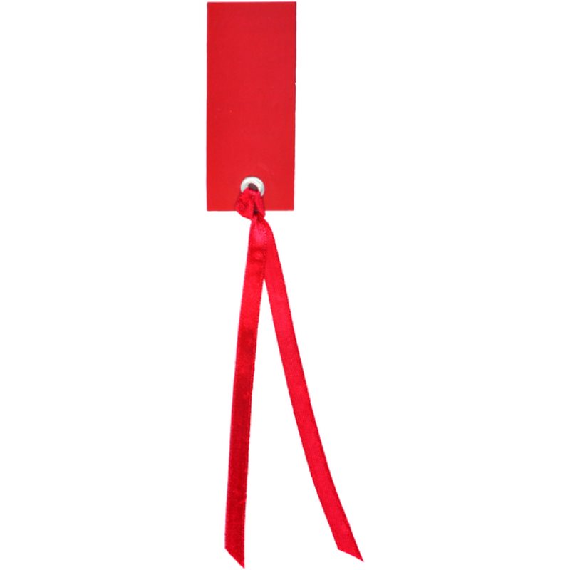 Marque place rectangle ruban