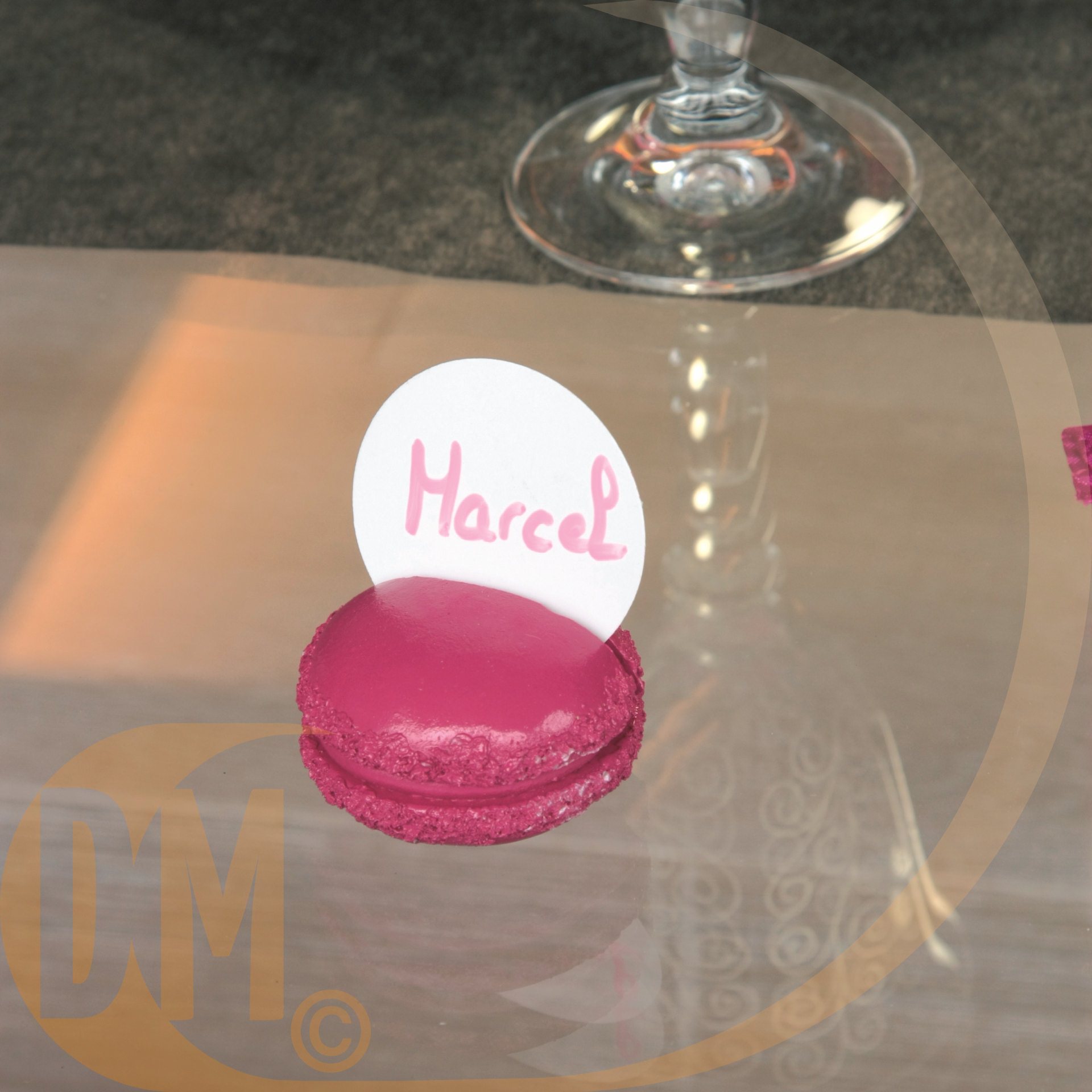 Marque place rond