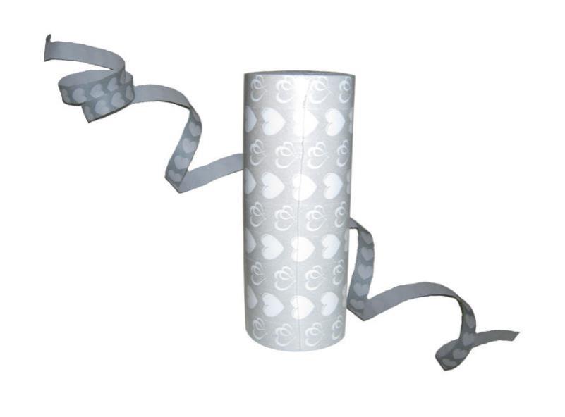 Rouleau de serpentins imprim� coeurs
