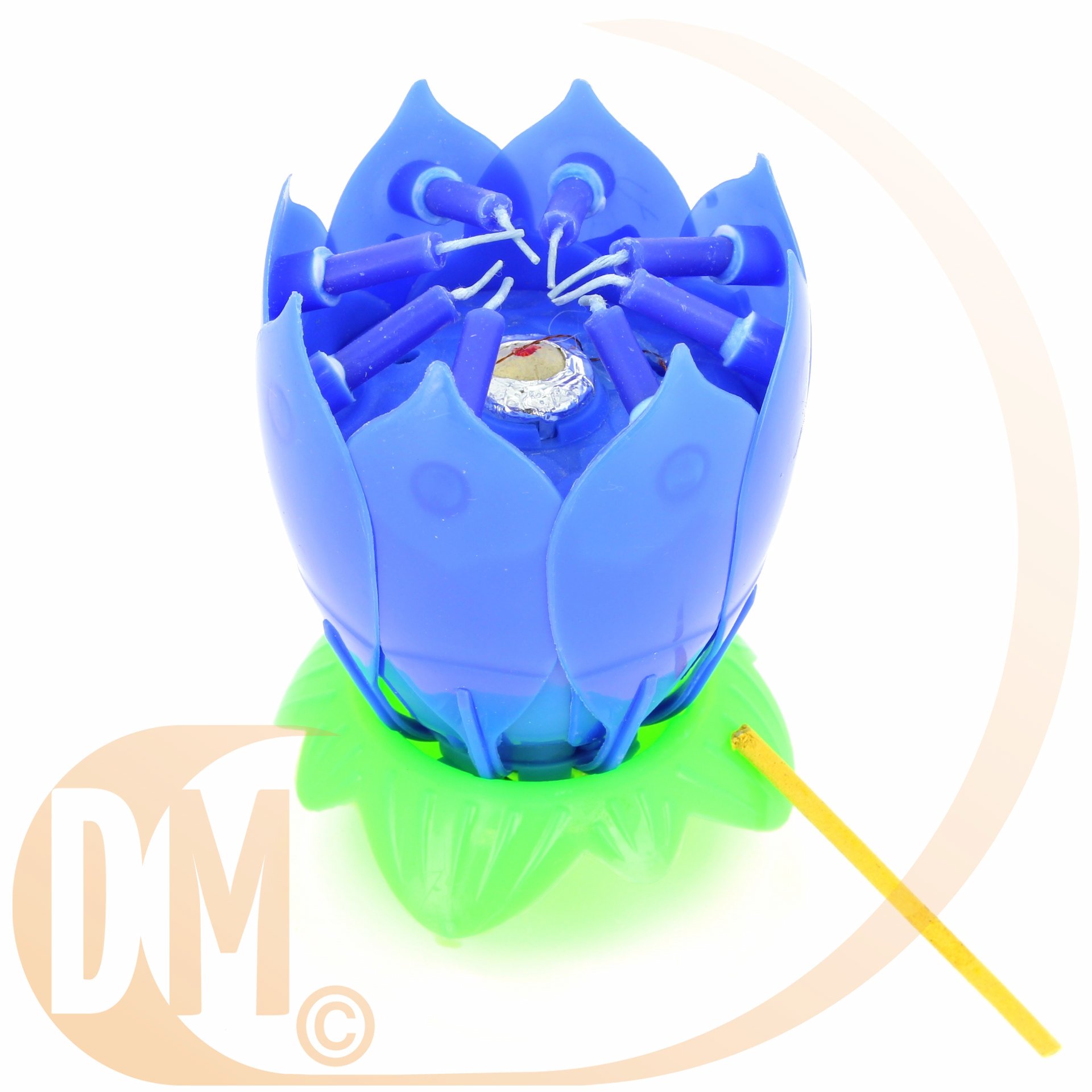 Bougie musicale anniversaire