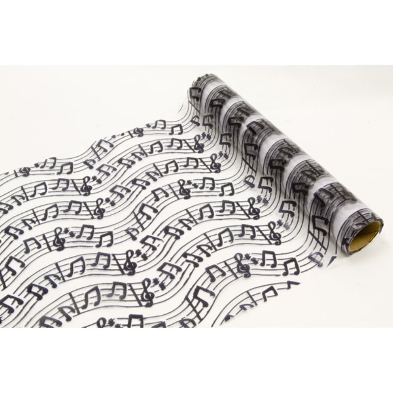 Rouleau organza theme musique