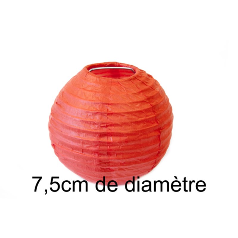 Lampion en papier 7,5cm