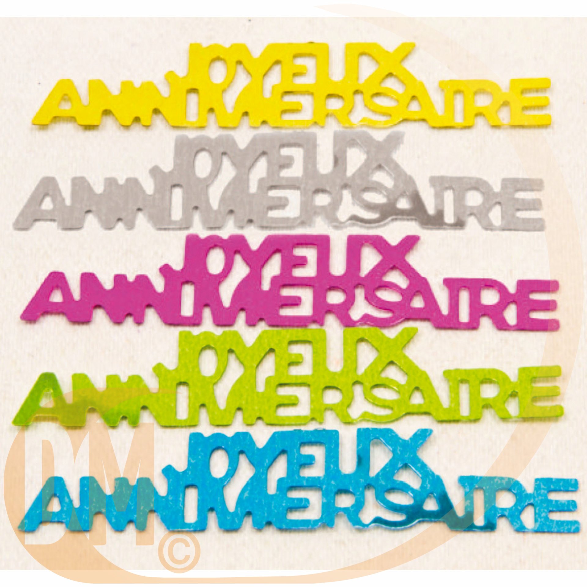 Confettis Joyeux anniversaire