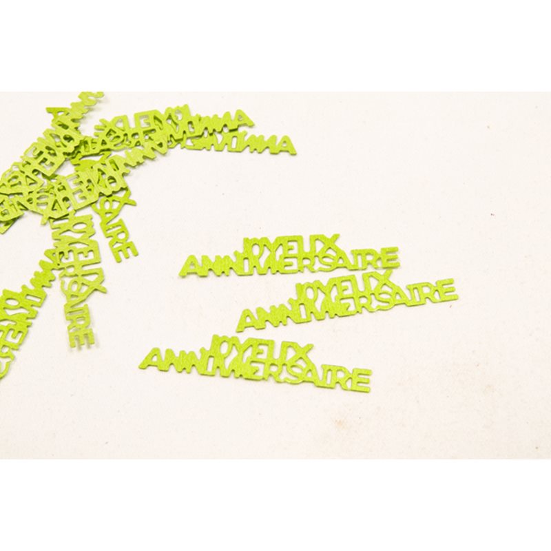 Confettis Joyeux anniversaire