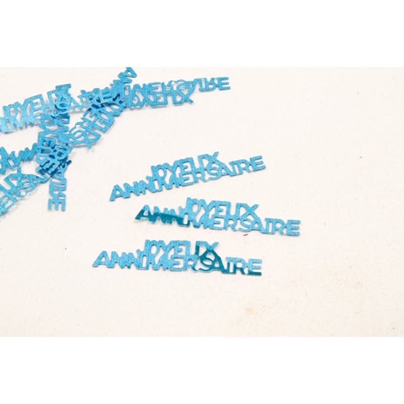 Confettis Joyeux anniversaire