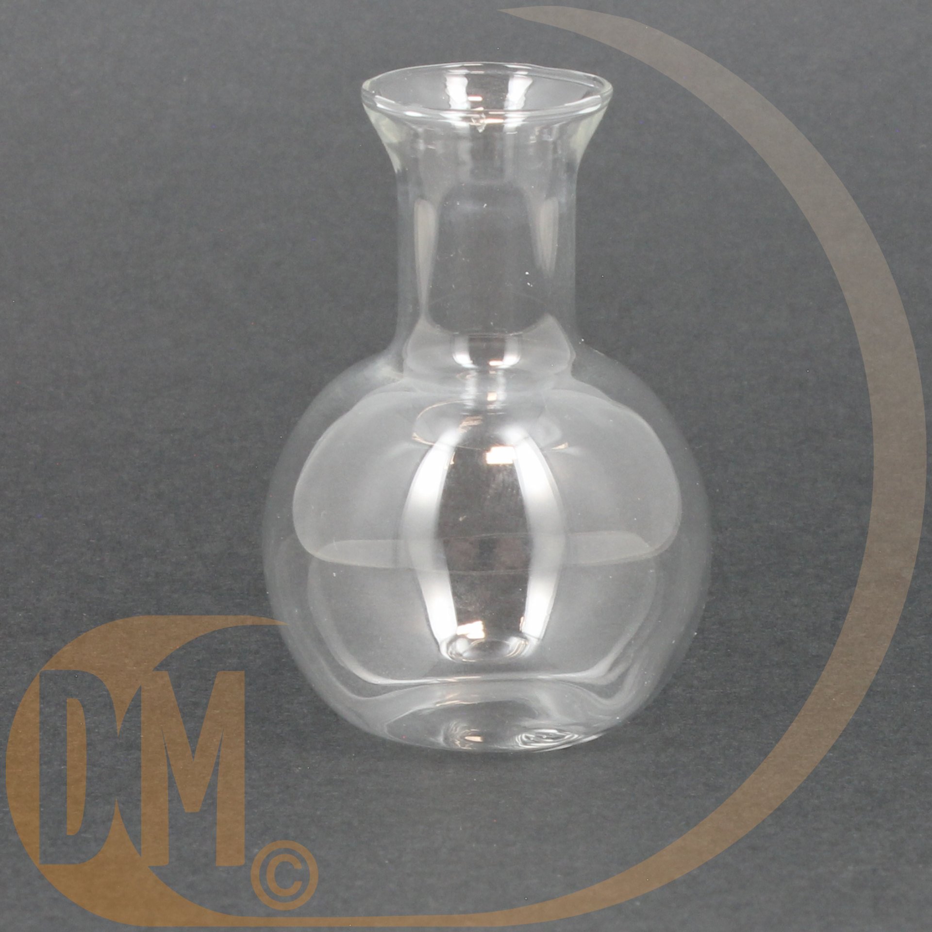 Fiole verre pour decoration