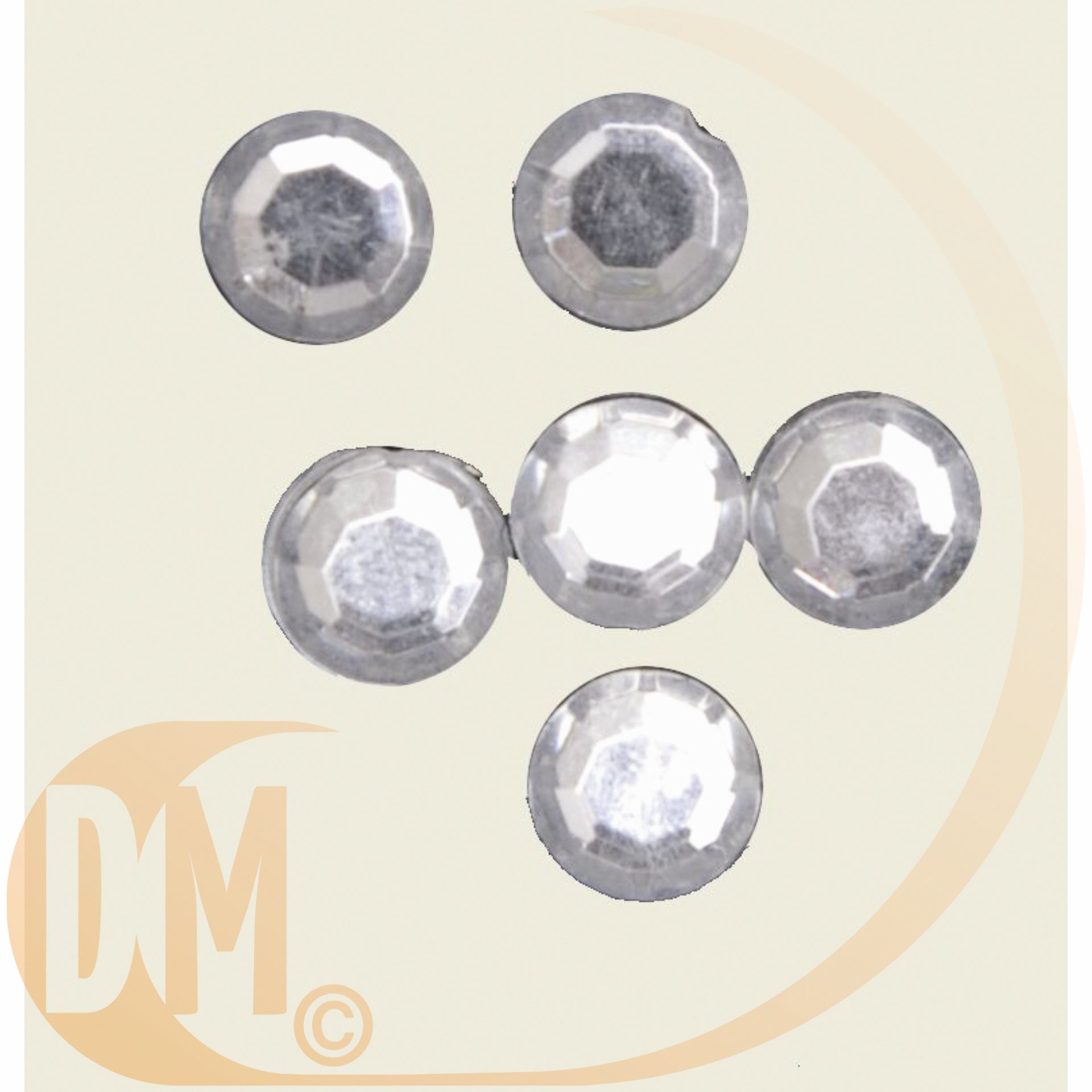 Stickers strass rond x 40
