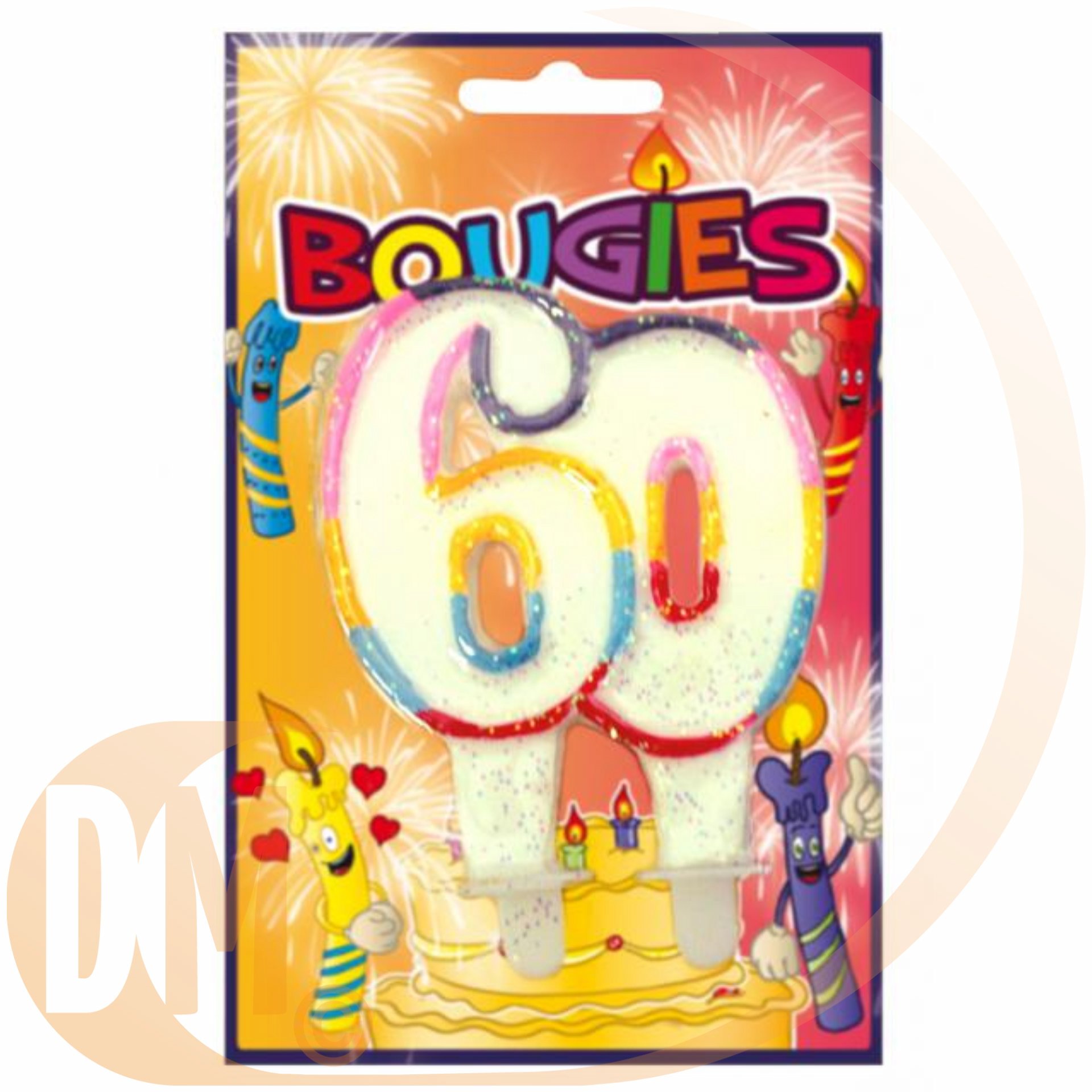Bougie blister ans