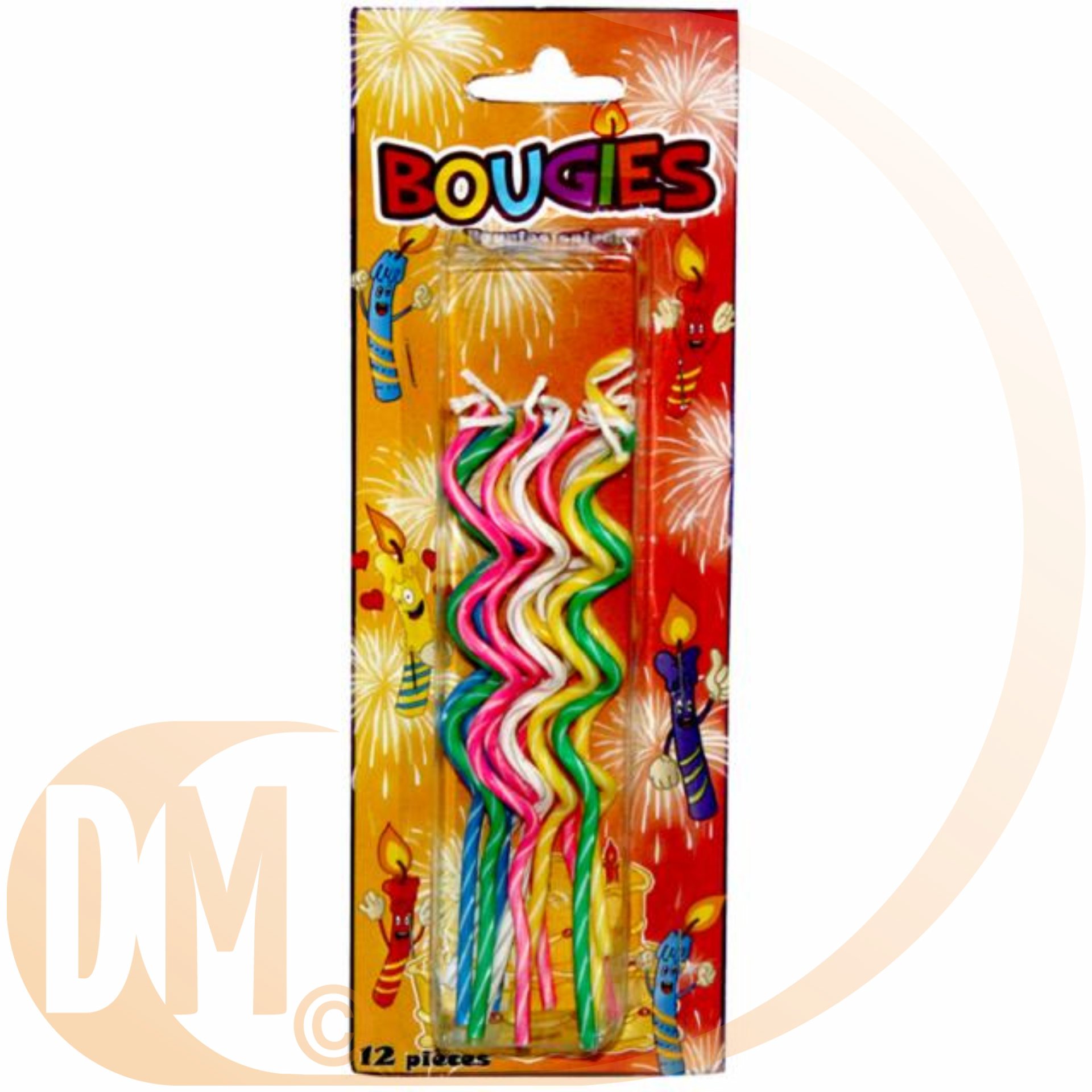Bougies spirale
