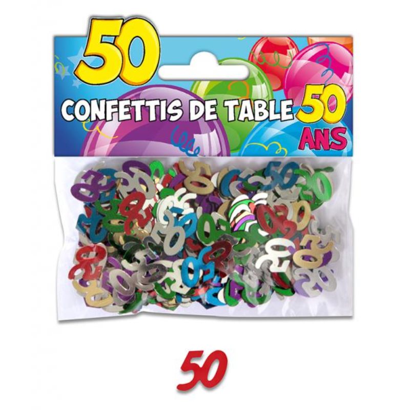 confettis de table ans
