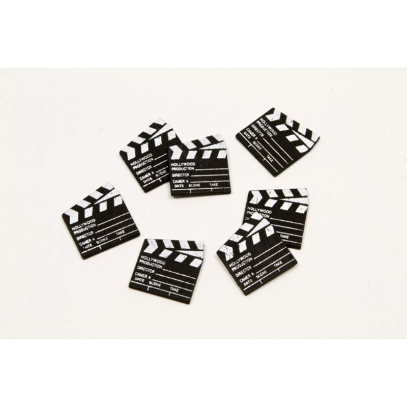 Clap de fin de film en bois (x25)
