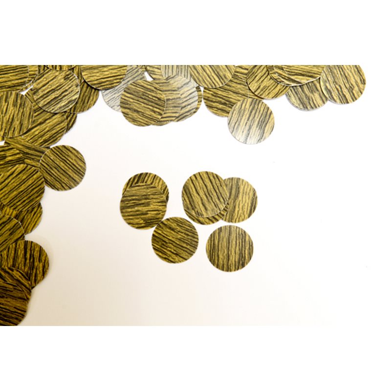 Confettis de table th�me z�bre et bois