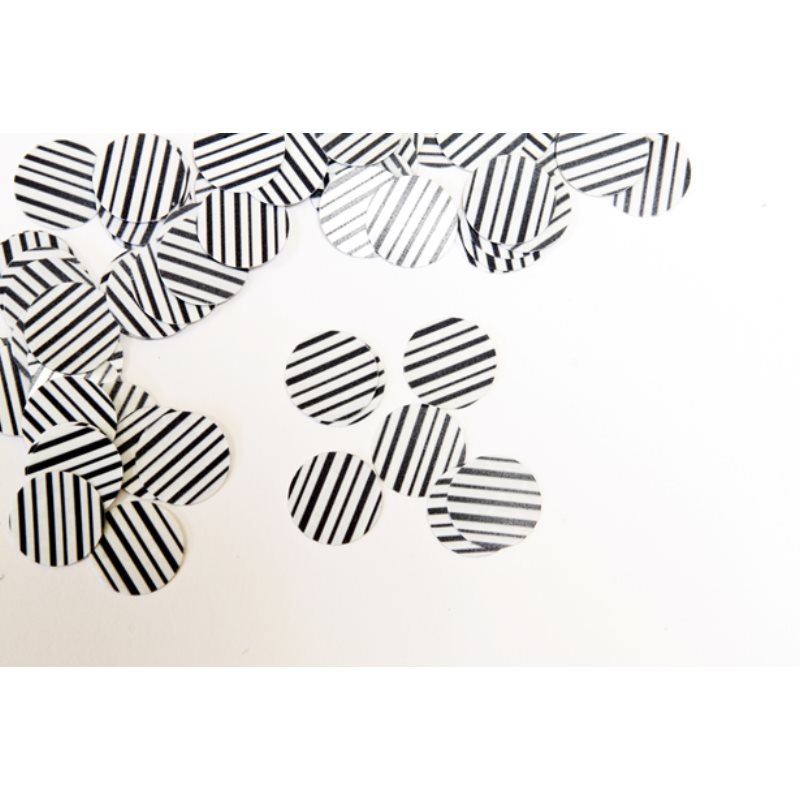 Confettis de table th�me z�bre et bois