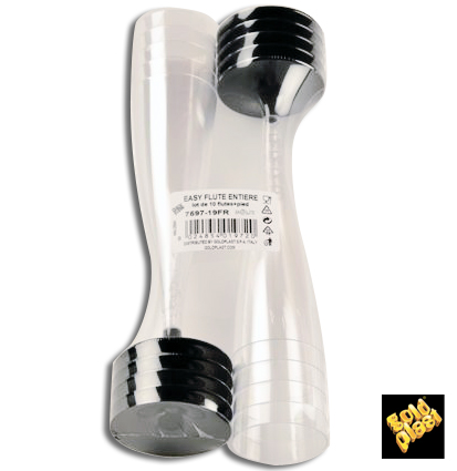 flutes champagne plastique 10 cl
