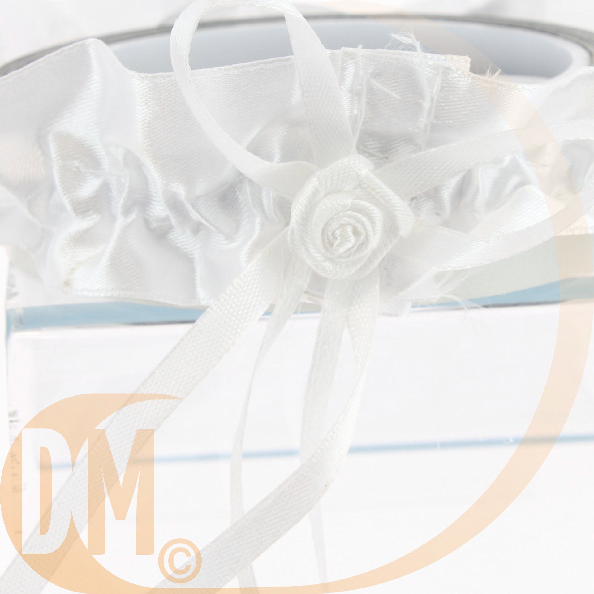 Jarreti�re mini rose