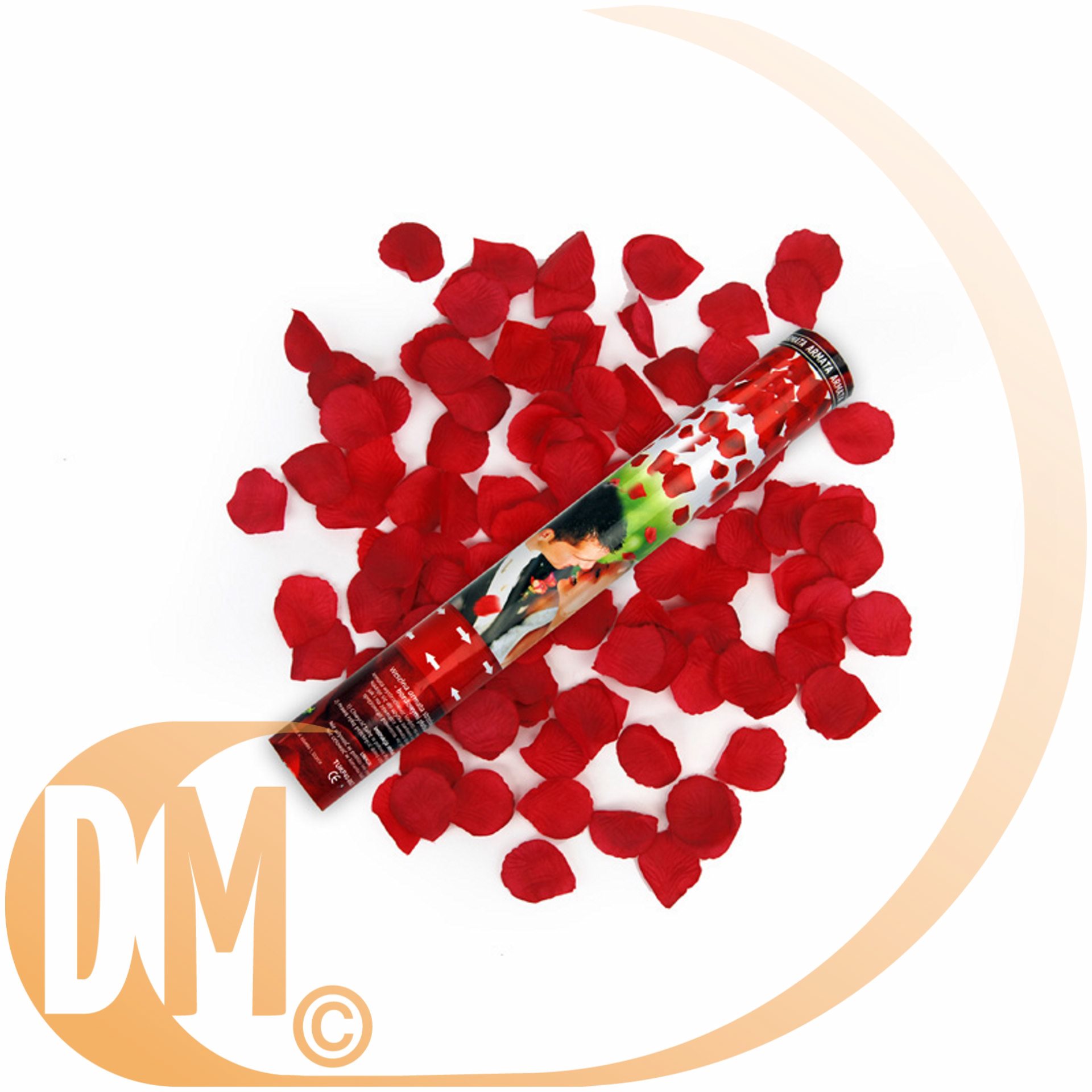 Canon � Confettis p�tales de rose 40 cm 
