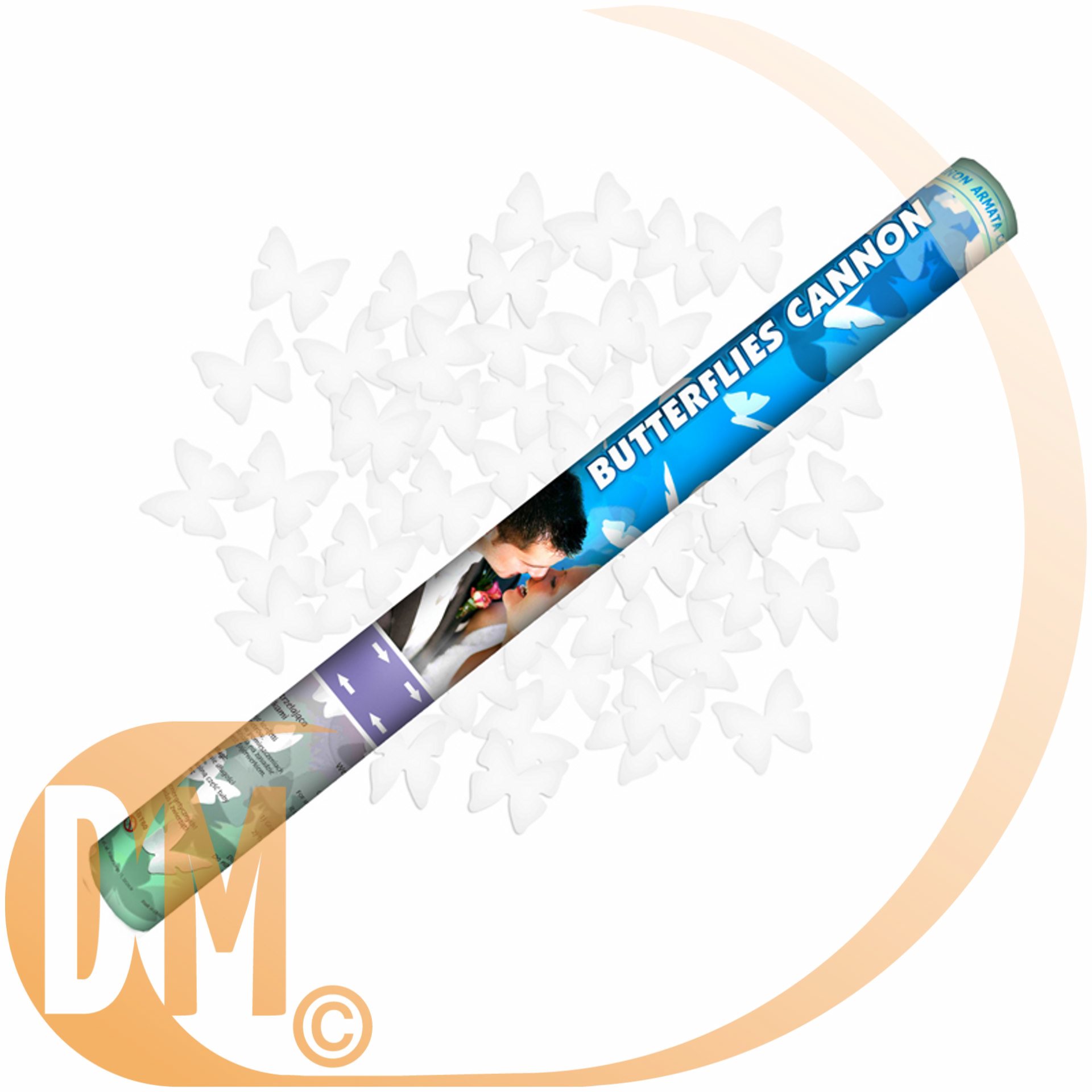 Canon � confettis papillon