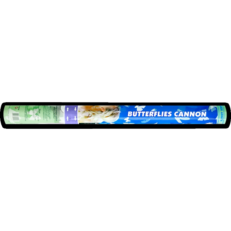 Canon � confettis papillon