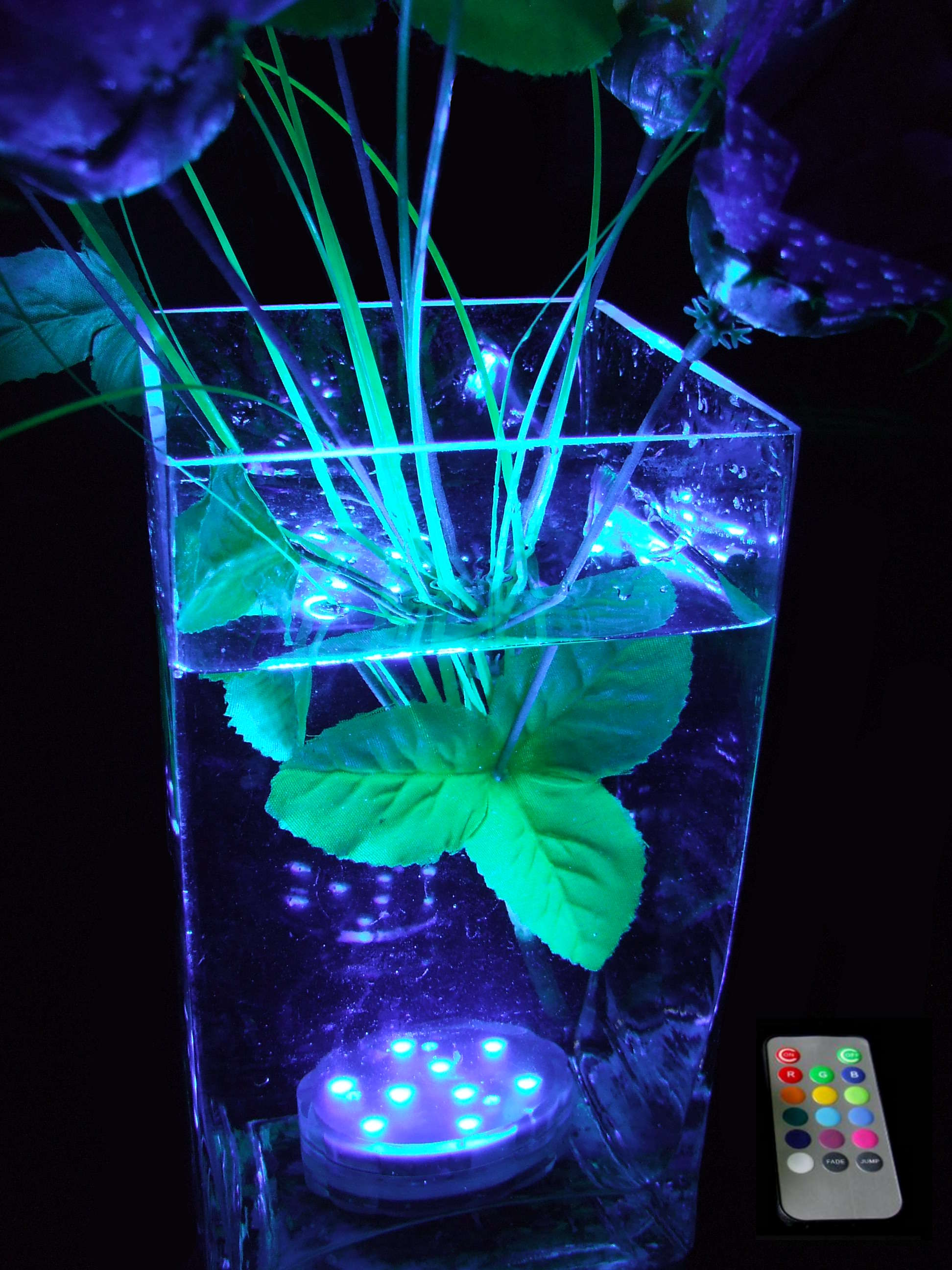 Base Lumineuse submersible � leds