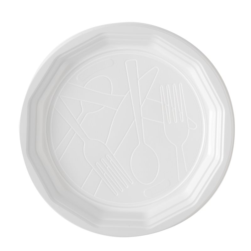 Assiette en plastique �conomique