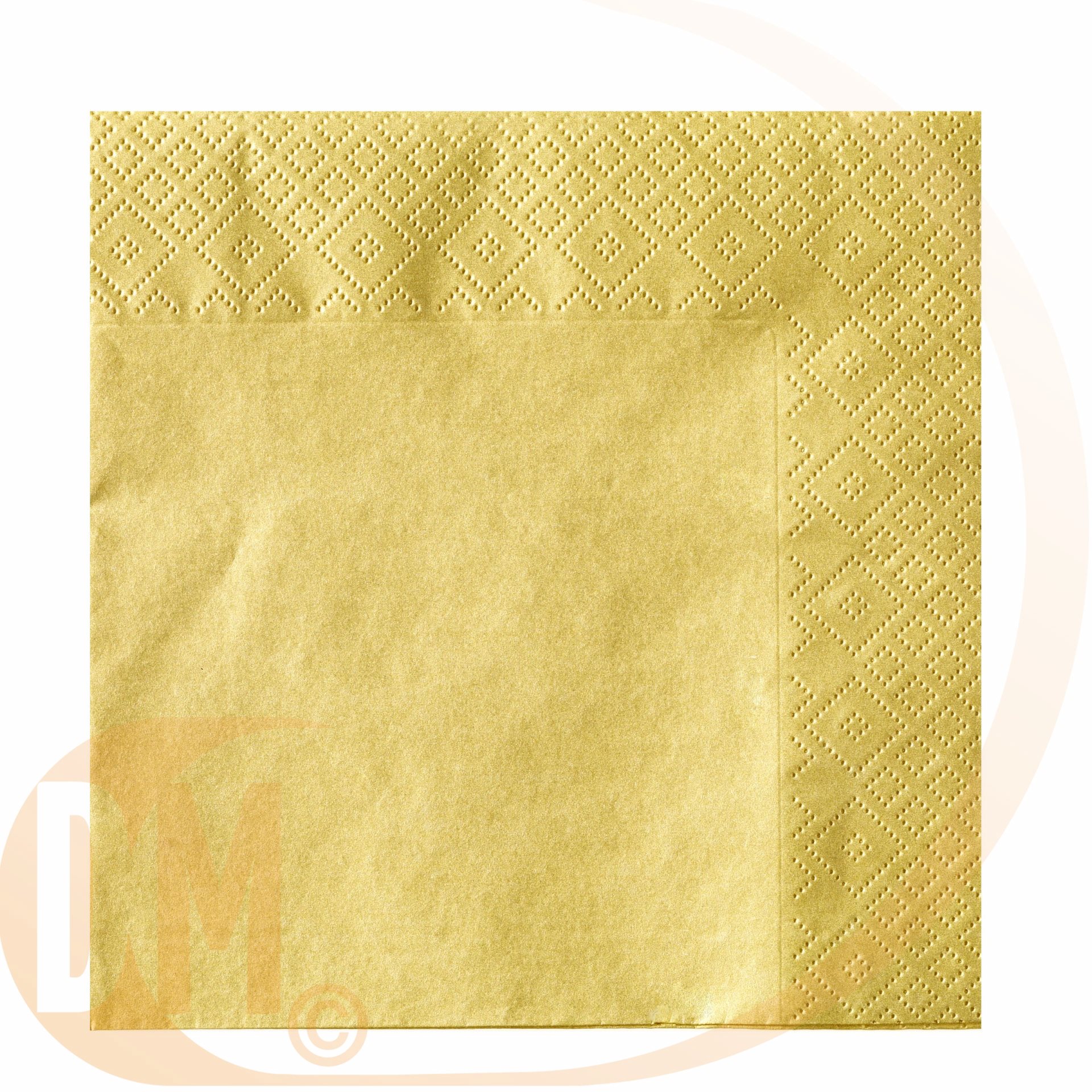 Serviettes 3 plis 33 cm x 33 cm