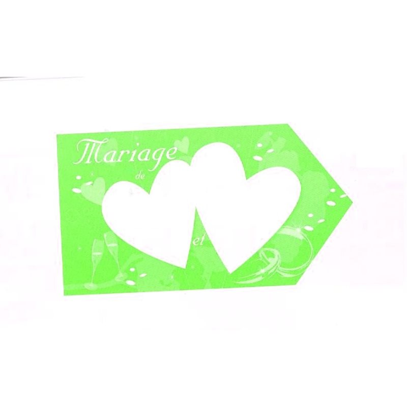Fl�che directionnelle mariage