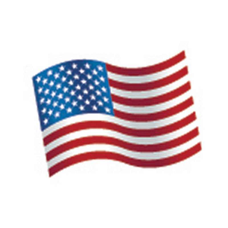 Confetti de table drapeau USA par 16
