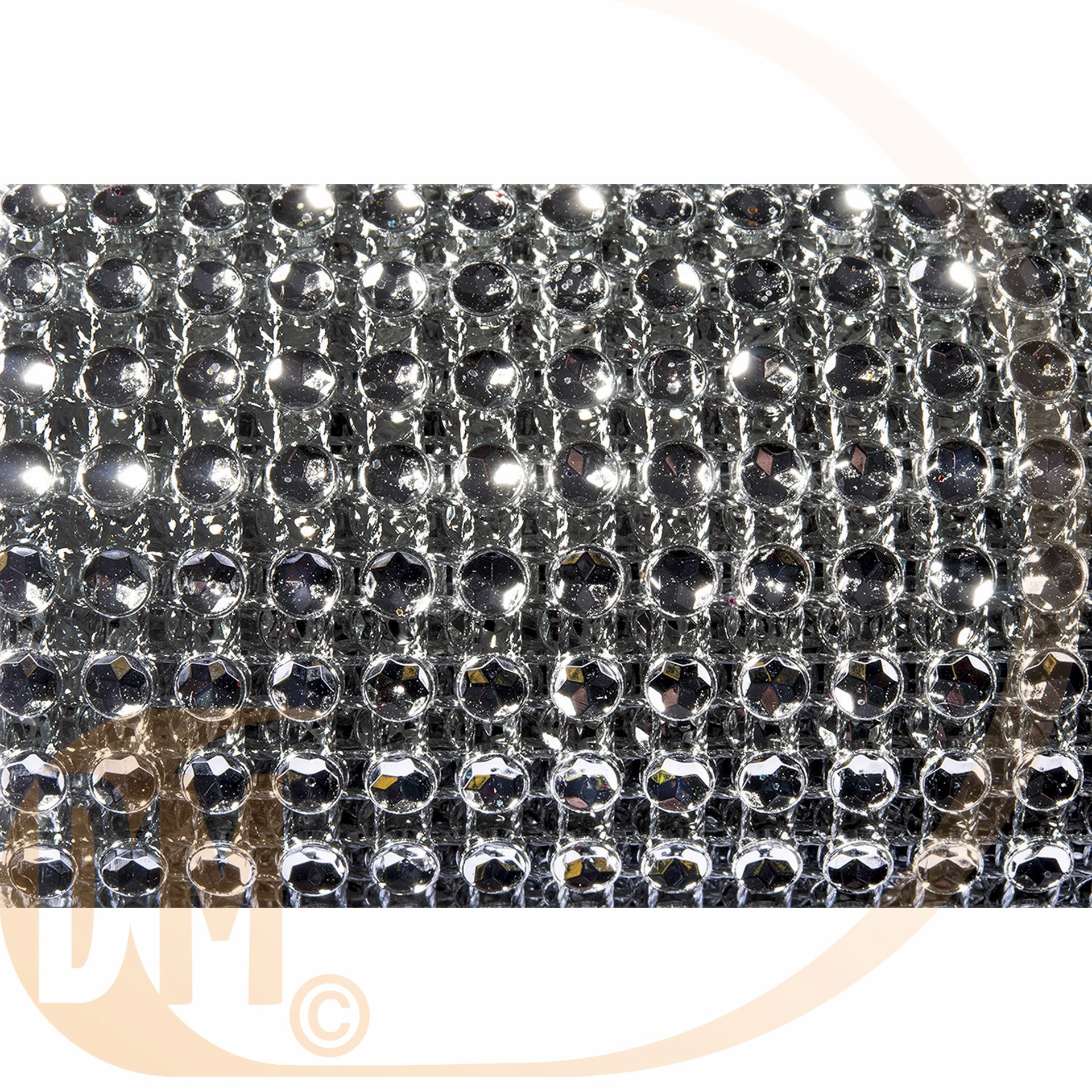 Ruban de table strass 1,80 m
