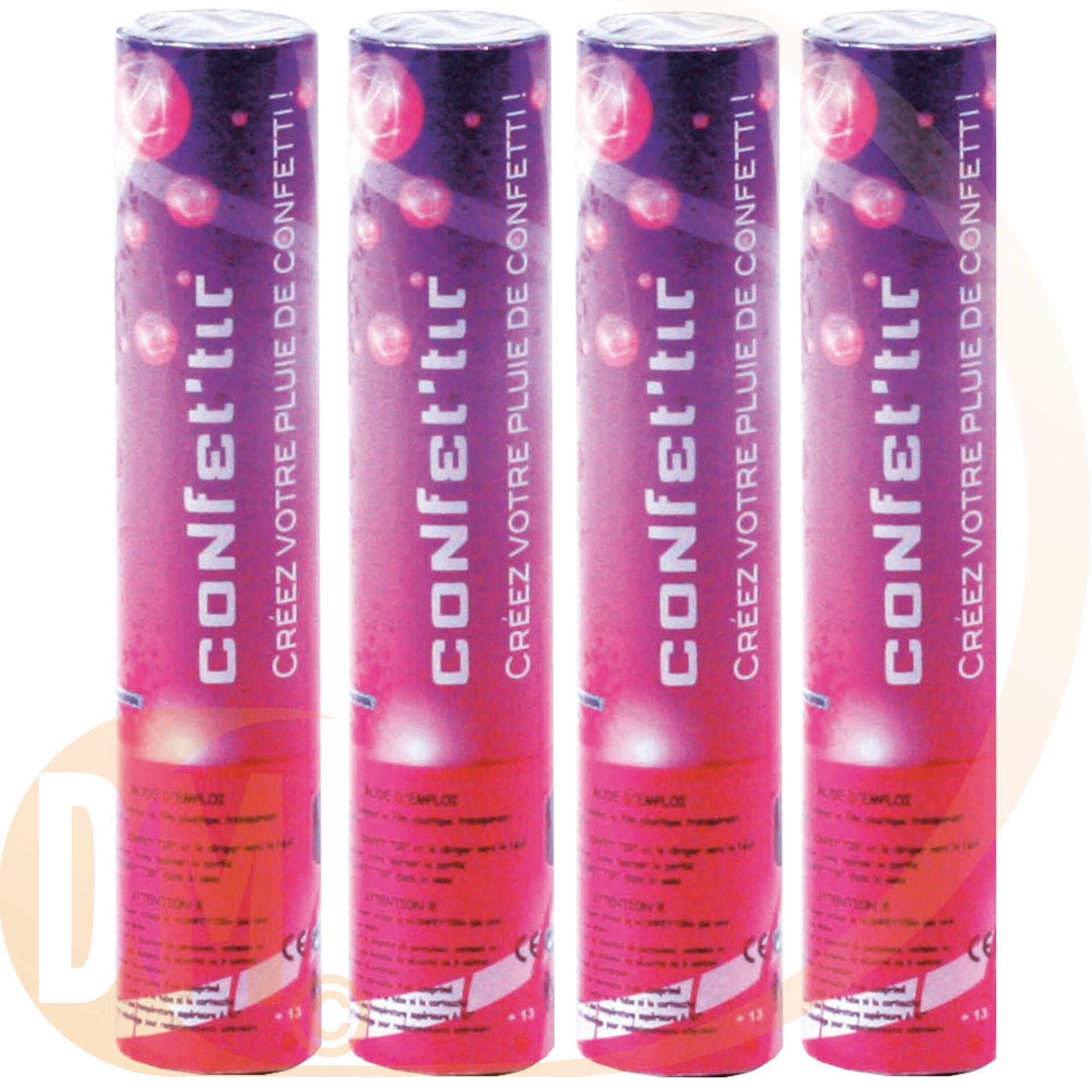 Canon confetti de poche par 4