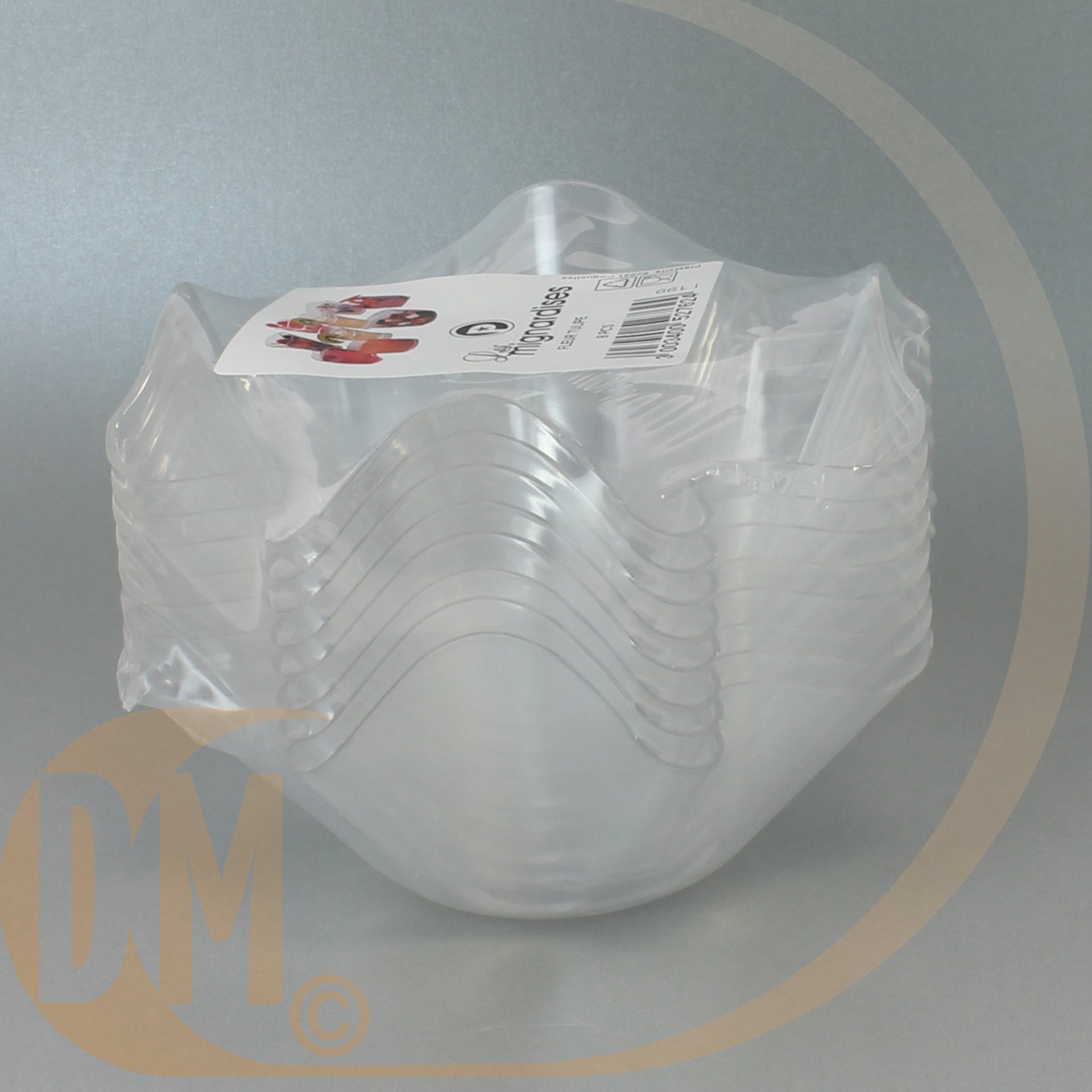 Coupelle fleur tulipe par 8 