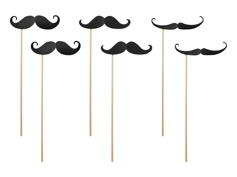 Sachet Sticks Moustaches Photo Booth