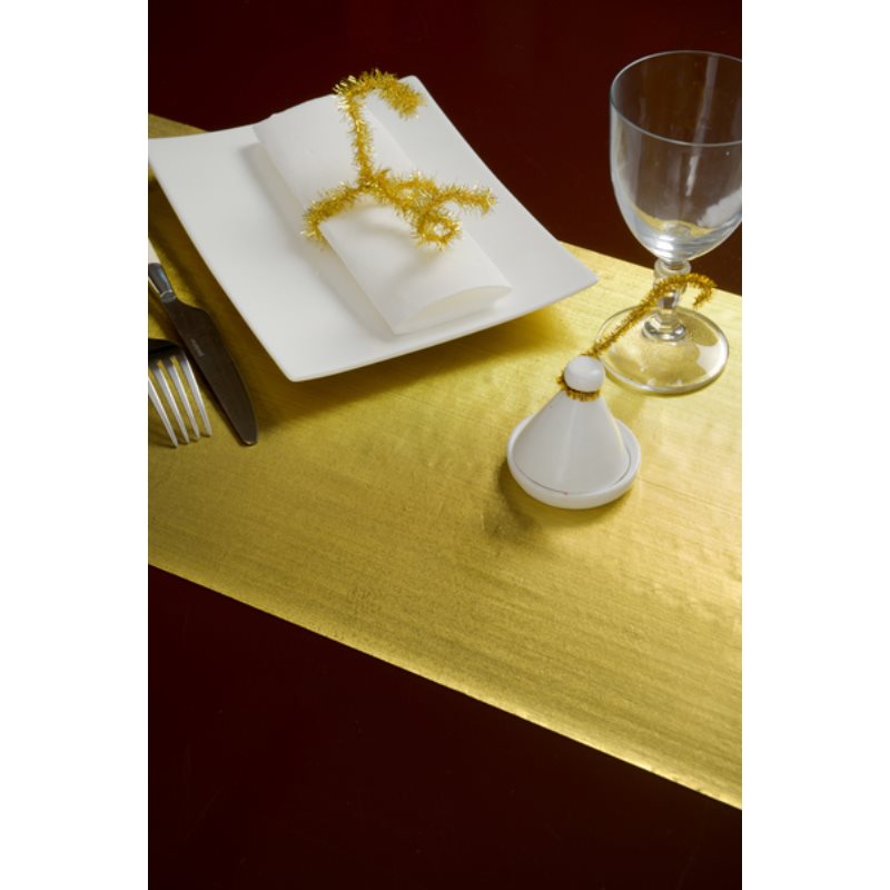 Chemin de table m�tallis�