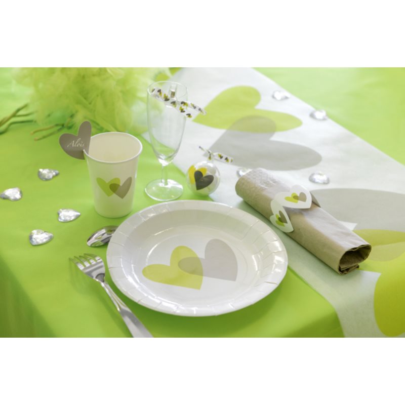 Assiette Coeurs