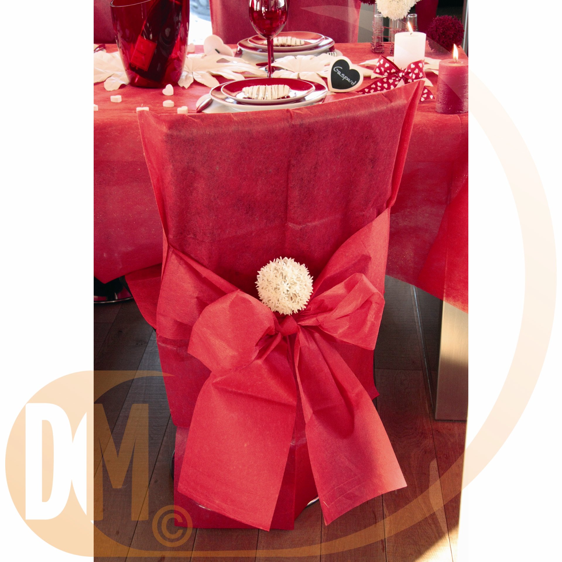 Housse de chaise mariage