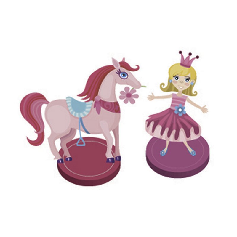 Marque place princesse par 4