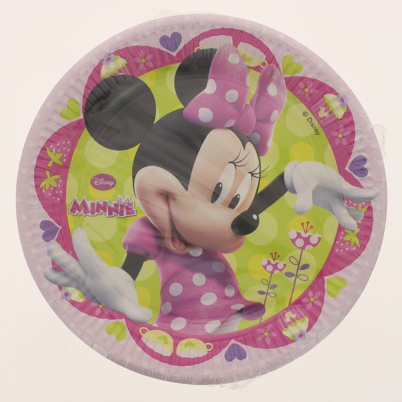 Assiette anniversaire Minnie