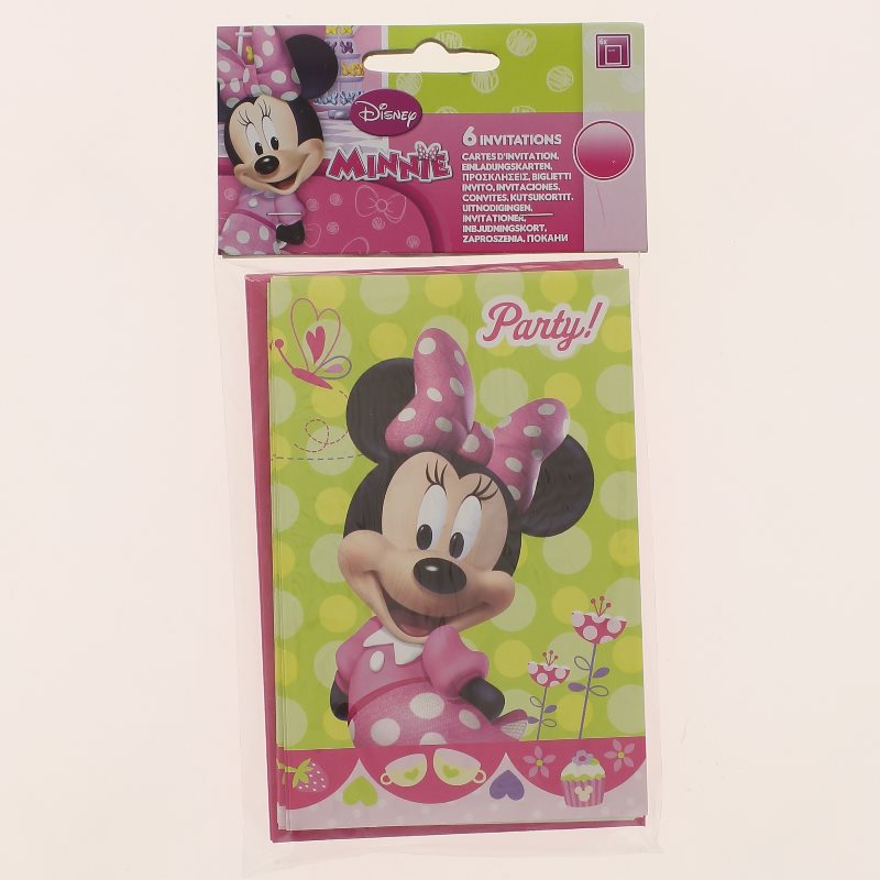 Carte invitation Minnie