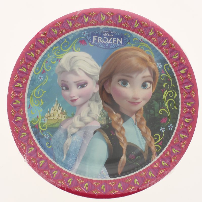 Assiette Reine des Neiges FROZEN