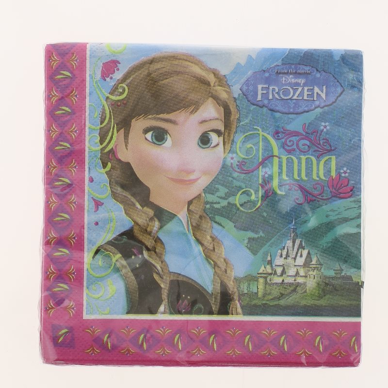 Serviette 2 plis Reine des neiges x20