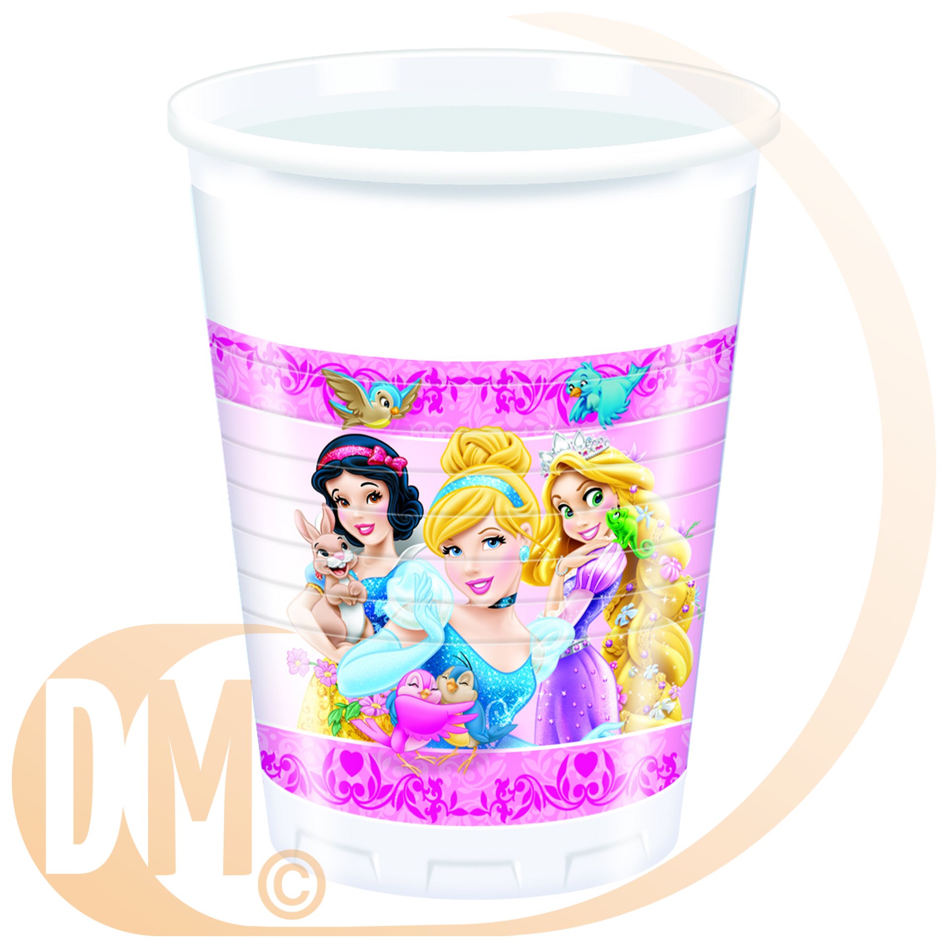 Gobelet Princesses et Animaux