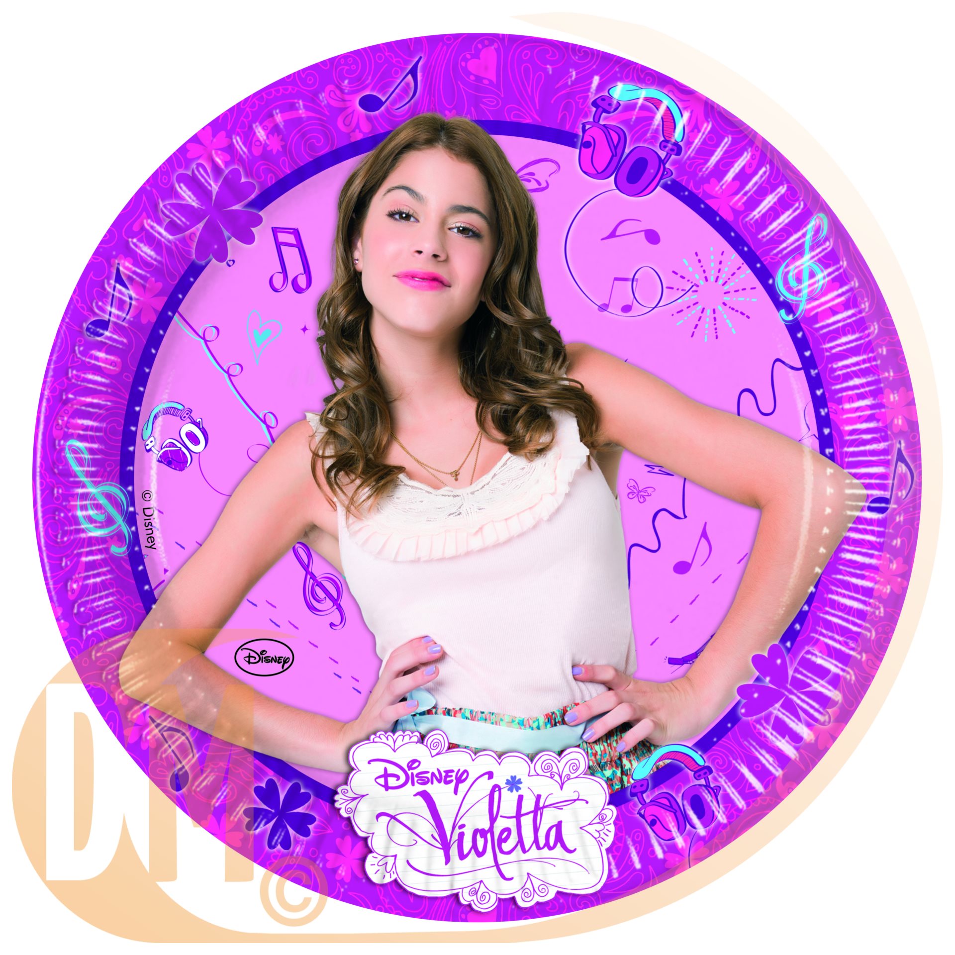 Assiette violetta