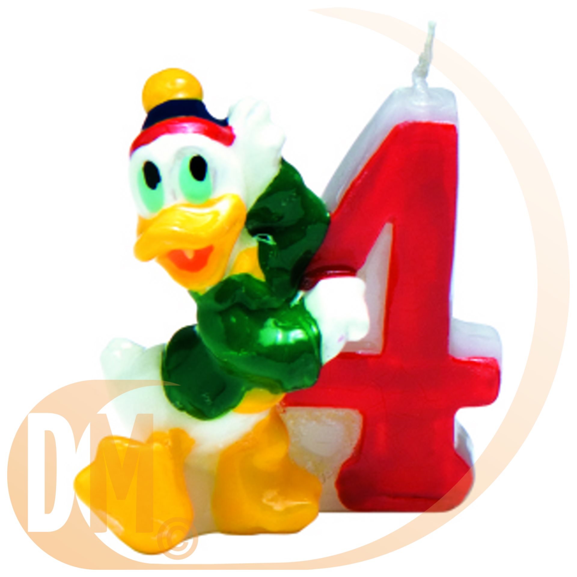 Bougie chiffre Mickey 