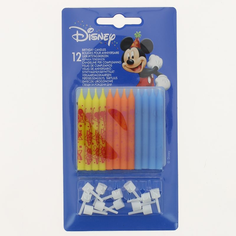 Bougie anniversaire Mickey