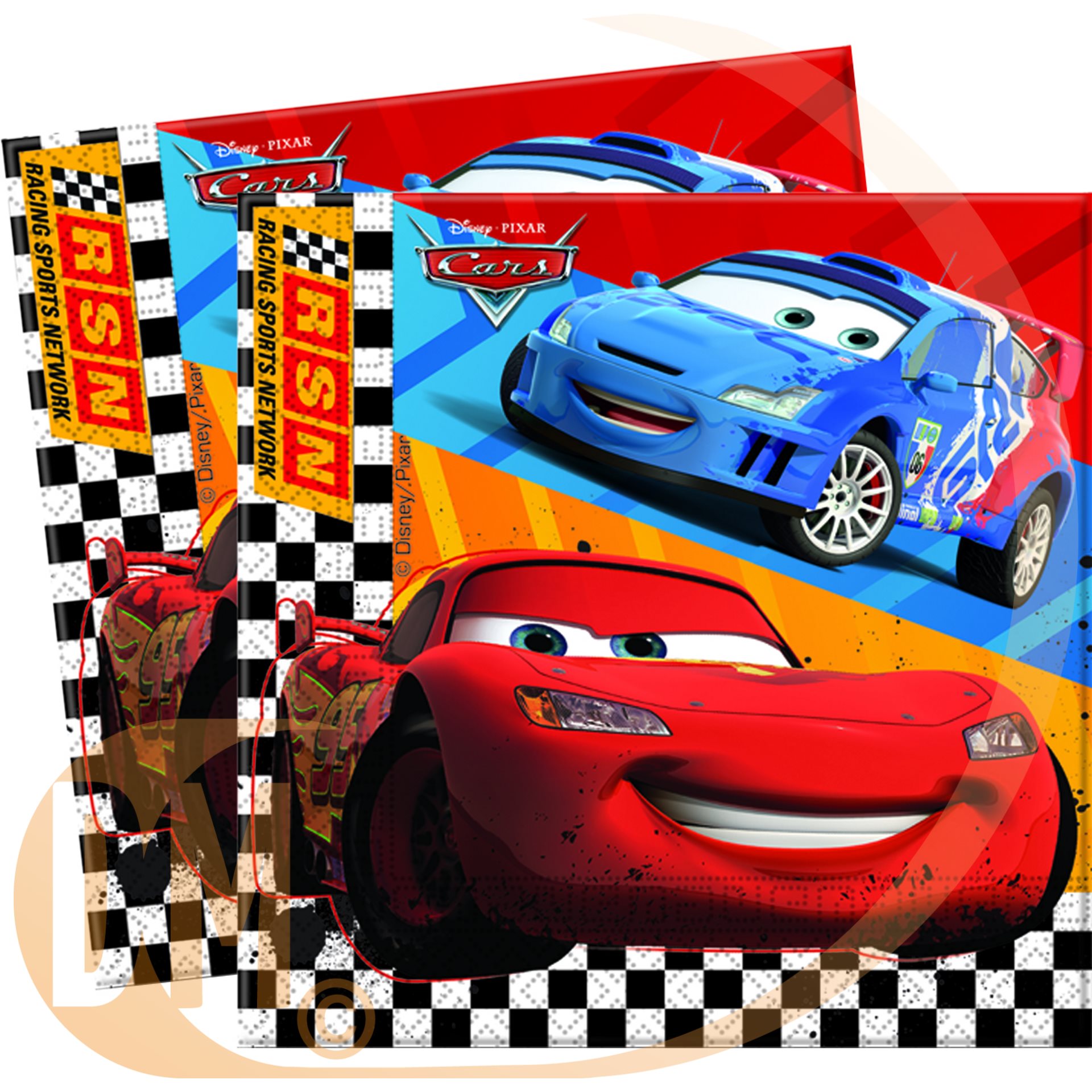 Serviette Cars
