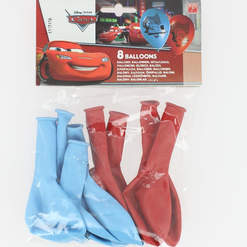 Ballon Cars x8 
