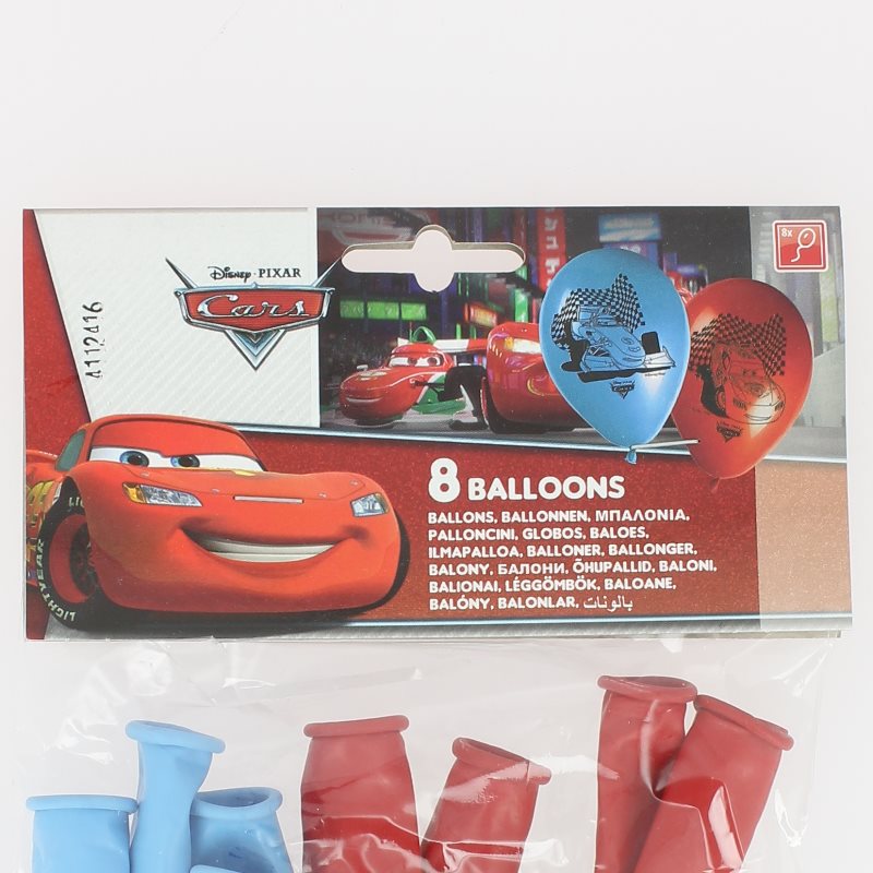 Ballon Cars x8 