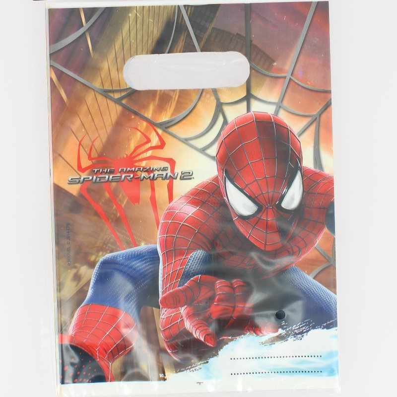 Sac cadeaux Spiderman x6