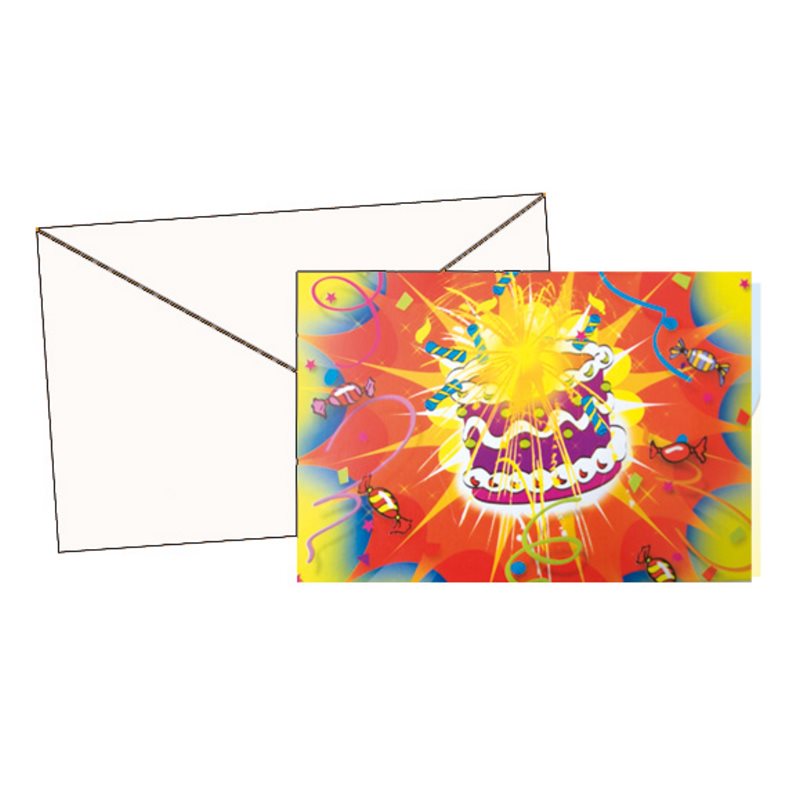 Carte invitation surprise