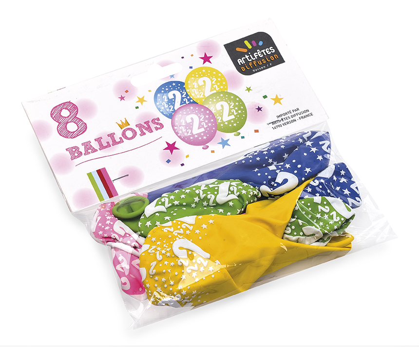 Balllon anniversaire etoile