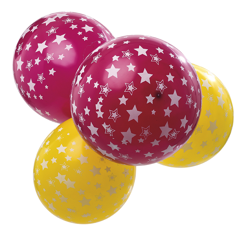 Balllon anniversaire etoile